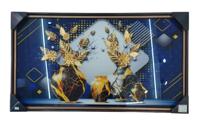 Framed Glass Painting 2825