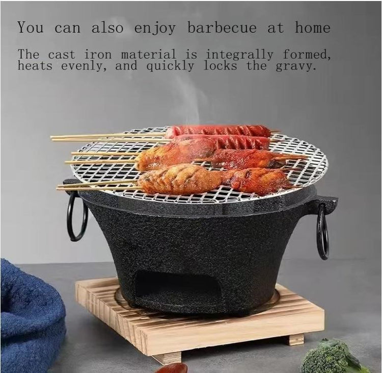 BBQ Charcoal Food Stove Grill 30cm