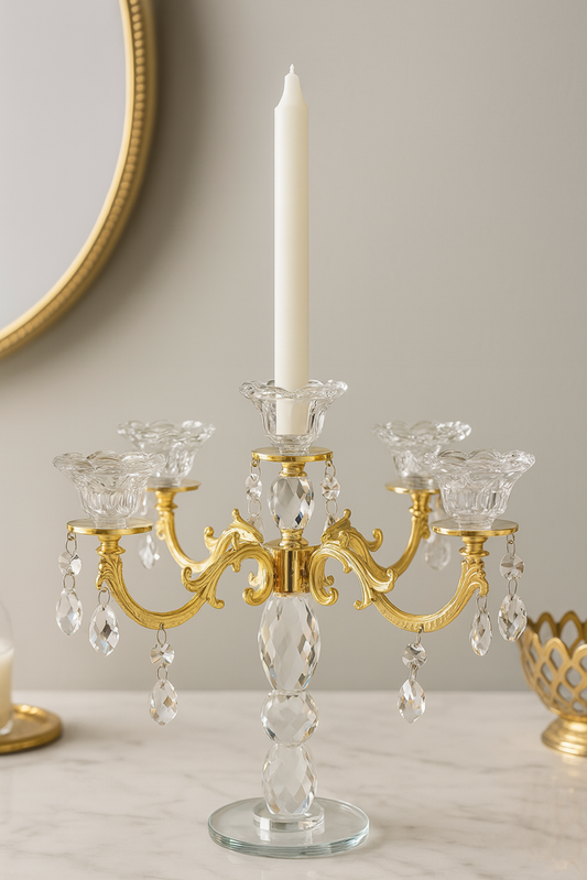 Gold Candle Stand 3195-35