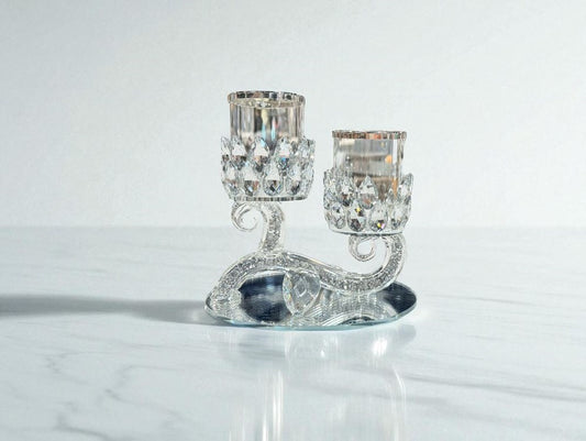 2pc Candle Stand 3195-43