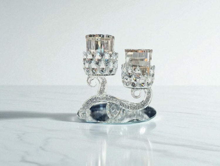 2pc Candle Stand 3195-43