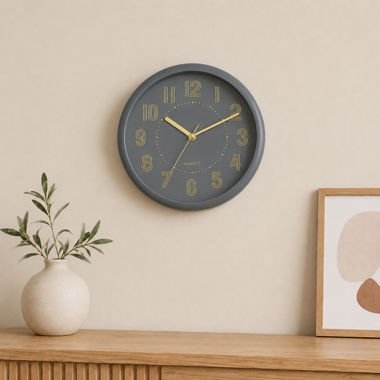 Wall Clock 25cm 3656