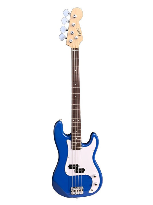 Electric Bass Guitar Blue
