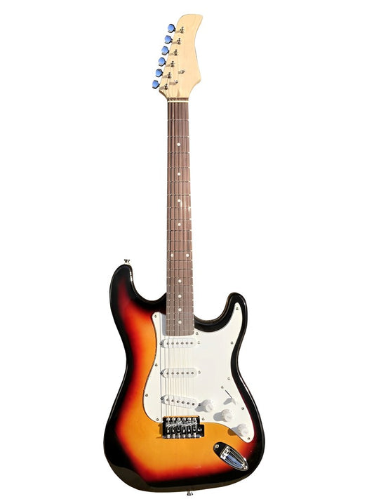 Electric Guitar Sunset