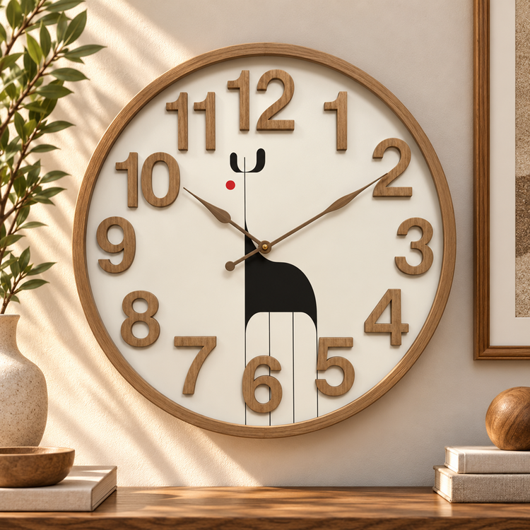 Wall Clock 60cm 3704KT1-2