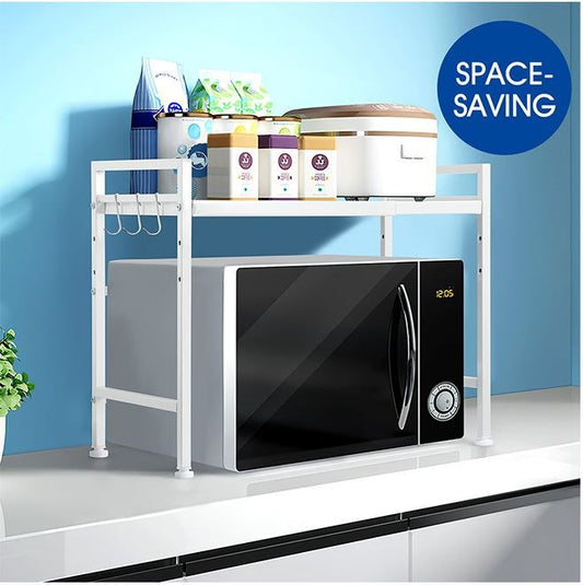 Microwave Rack Stand 2 Tier White