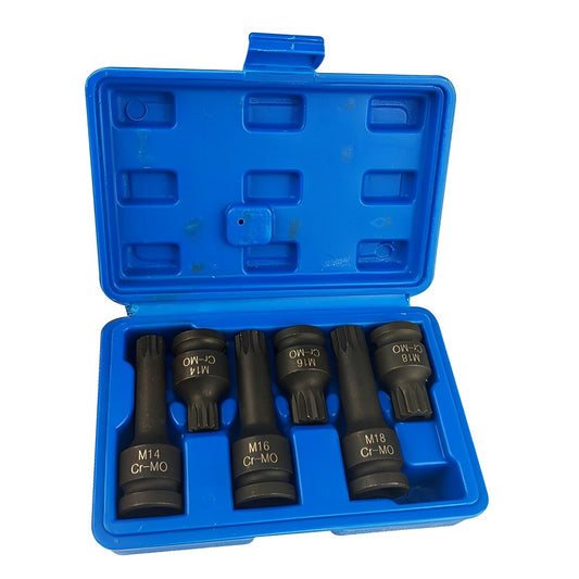 6pc 1/2'' Bit Socket Set S-1000