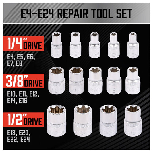 E-Torx Socket 14pc Set 96038