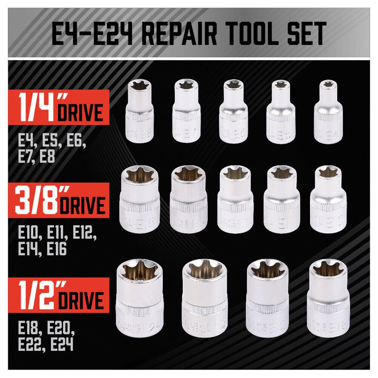 E-Torx Socket 14pc Set 96038