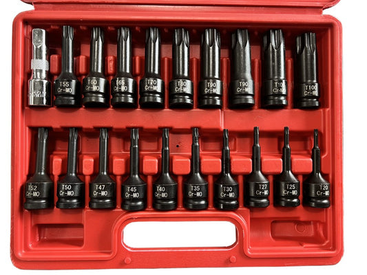 Torx Socket DR 20pc 1/2" A-10