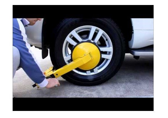 WHEEL CLAMP LOCK TRACK WHEEL CLAMP HEAVY DUTY