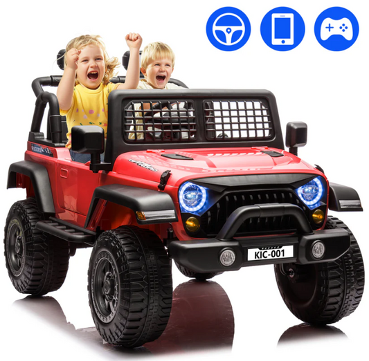 Jeep Summit 12V Electric Ride on Car for Kids | Remote Control | NEL-617