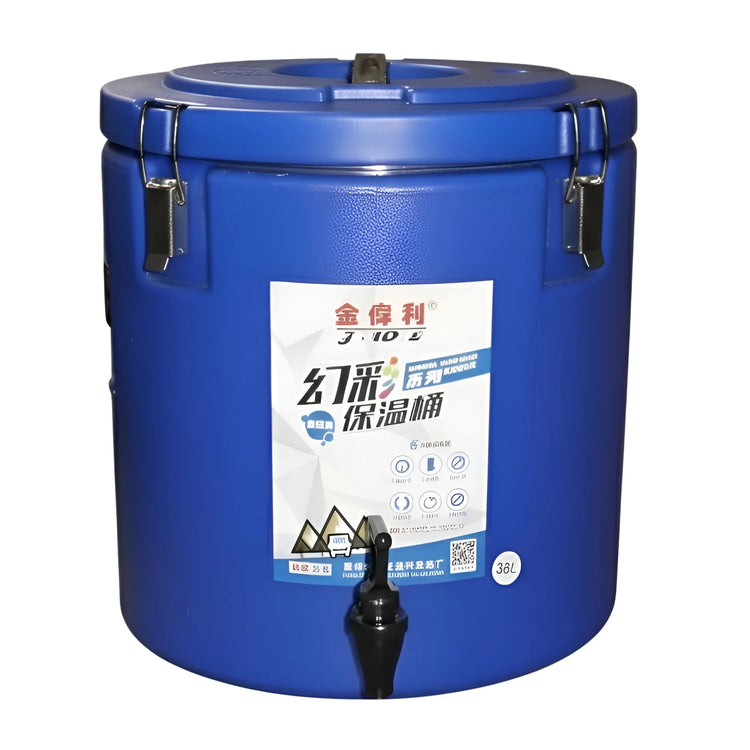 38L Insulated Stainless Steel Cooler Bin with Tap | YS19022-73