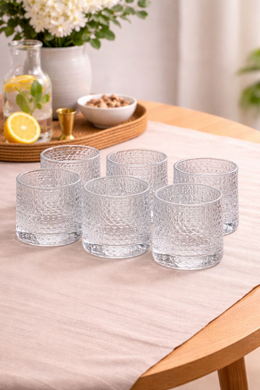 Glass Cup 260mL 6pc 309B