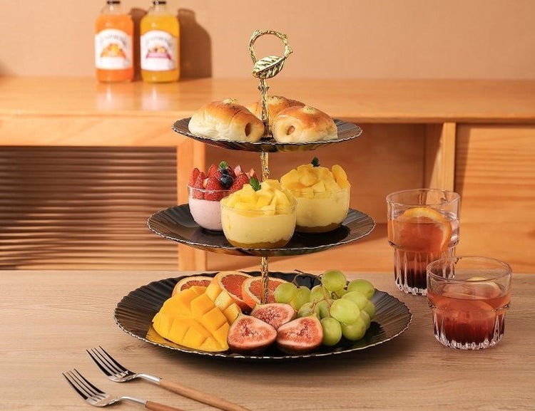 3 Tier Cupcake Stand BLXP3C+G