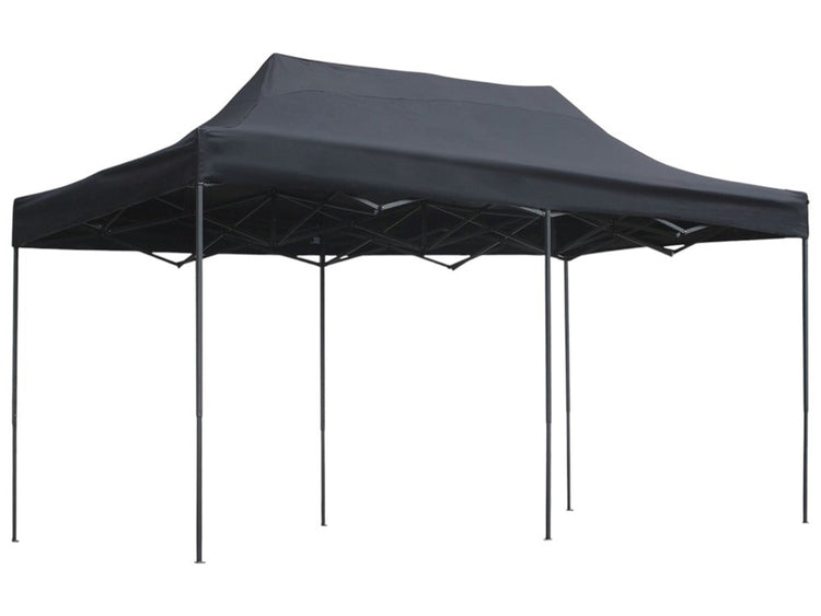 Gazebo Steel 3m x 6m Heavy Duty | 3 Side Walls | Weather Resistant
