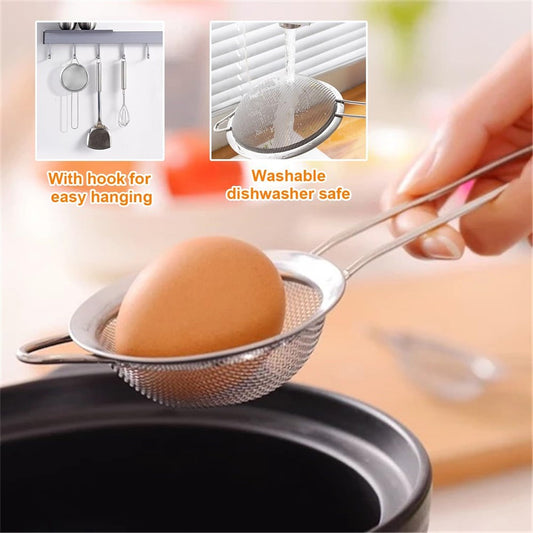 Stainless Steel Strainers 3pc 8-12cm 725-8