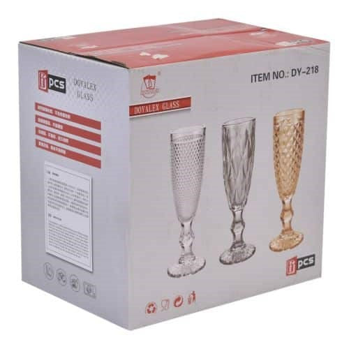 Doyalex Glass 6pc DY-218B