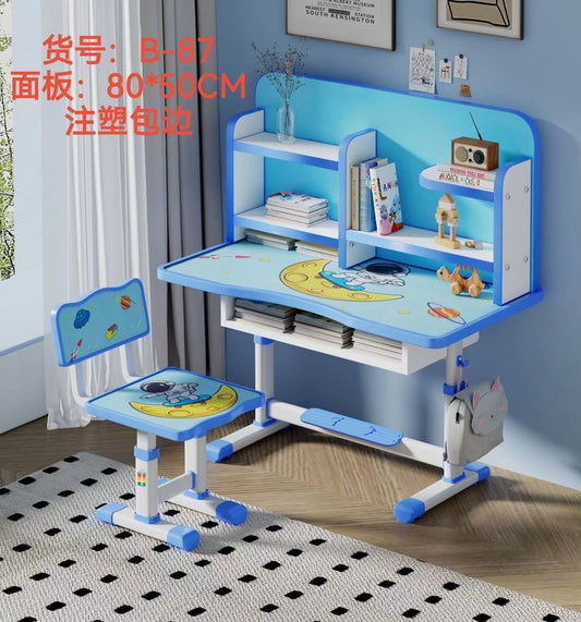 Kids Table & Chair Blue B-87 B-83