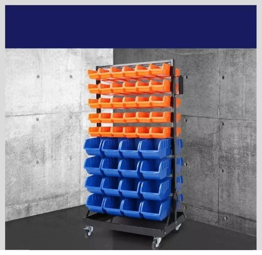 92pc Storage Bin Box Wall Mount 55035