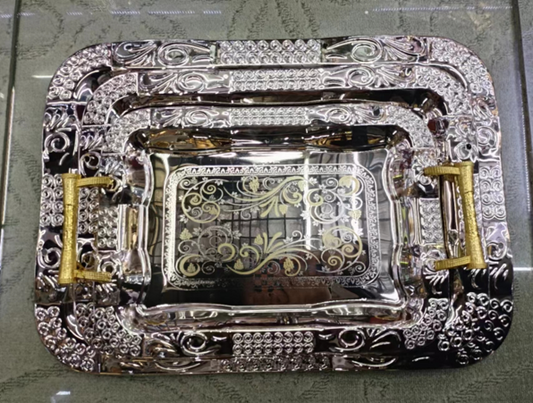 3pc Serving Tray 5594-PG-3P