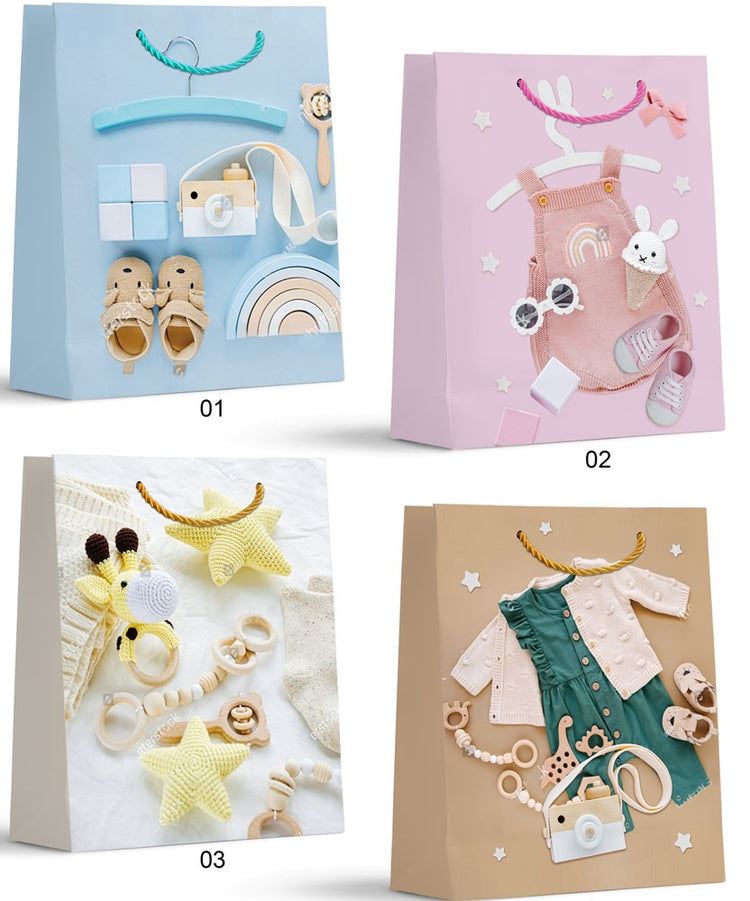 Gift Bag Glitter Finish Large