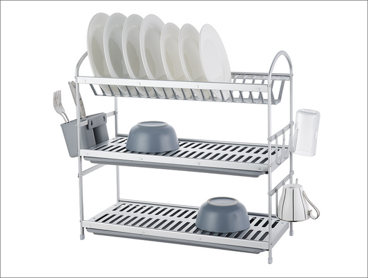 Dish Rack 3 Tier Aluminum 5800161