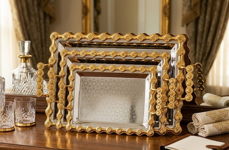 Serving Tray 3pcs 5962-SG-3P