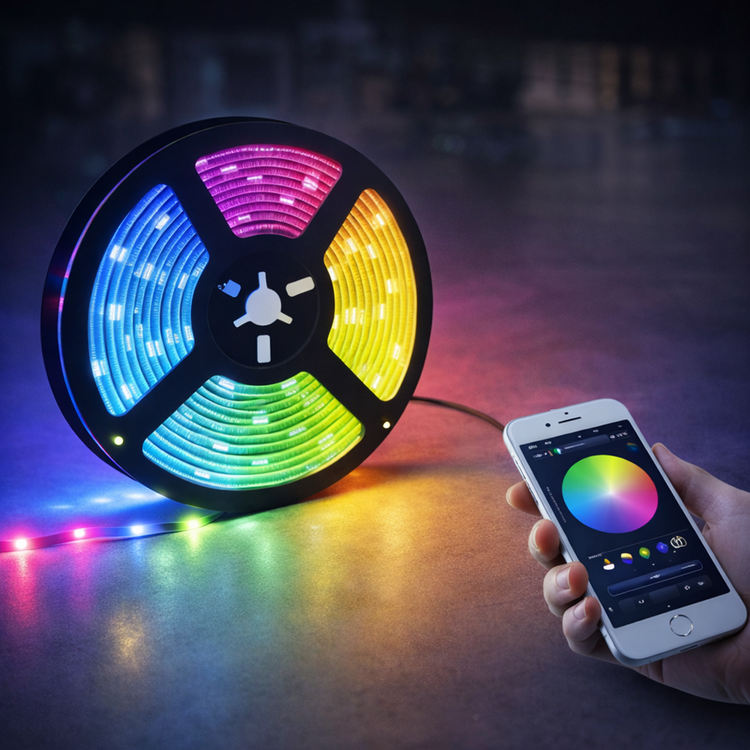 Smart RGB Led Strip Lights 5M