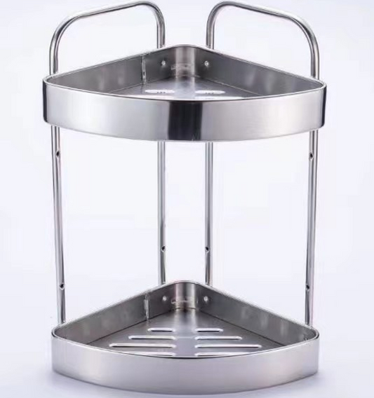 Bathroom Corner Rack 2 Tier 6000089