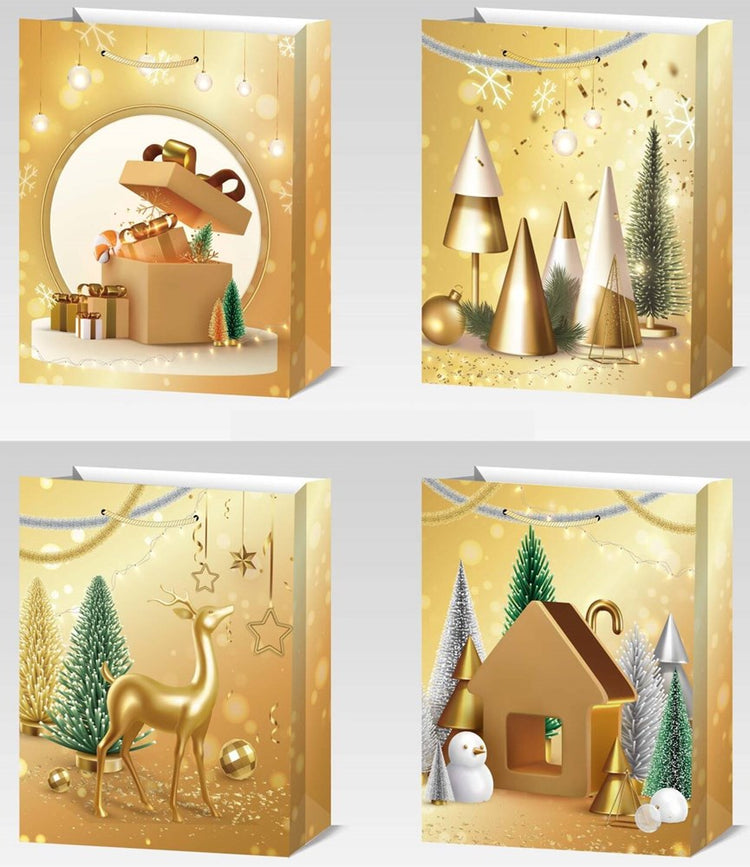 Gift Bag Glitter Medium 6043M