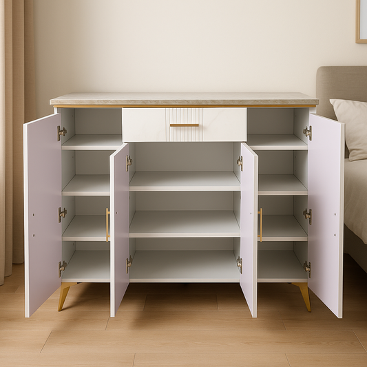 Cabinet 4 Door & 1 Drawer 618