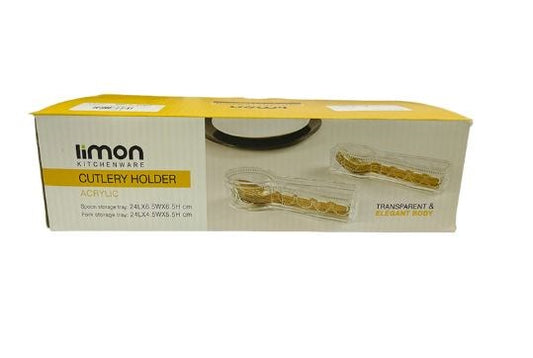Cutlery Holder Acrylic 2pc 62600