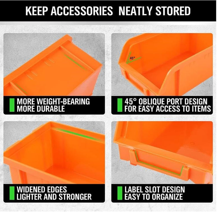 30pc Storage Bin Wall Mount 97913