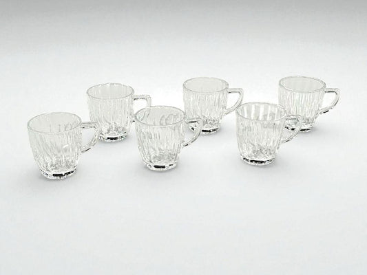 Glass Cup 6pc 208mL LXZB71