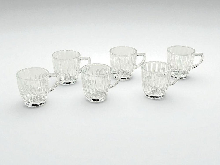 Glass Cup 6pc 208mL LXZB71