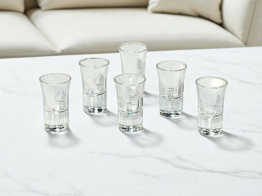 Shot Glass Cup 6pc Y1510-1