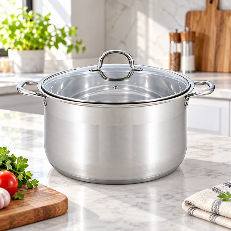 S/S Cookware Pot 36cm 7019
