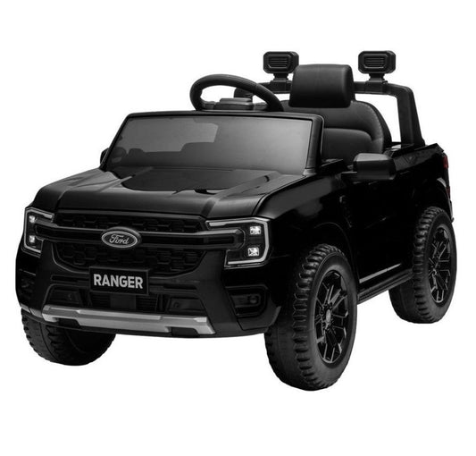 Ride On Licensed Ford Ranger Car Black 707