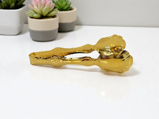 Gold Steel Food Tong 724-3