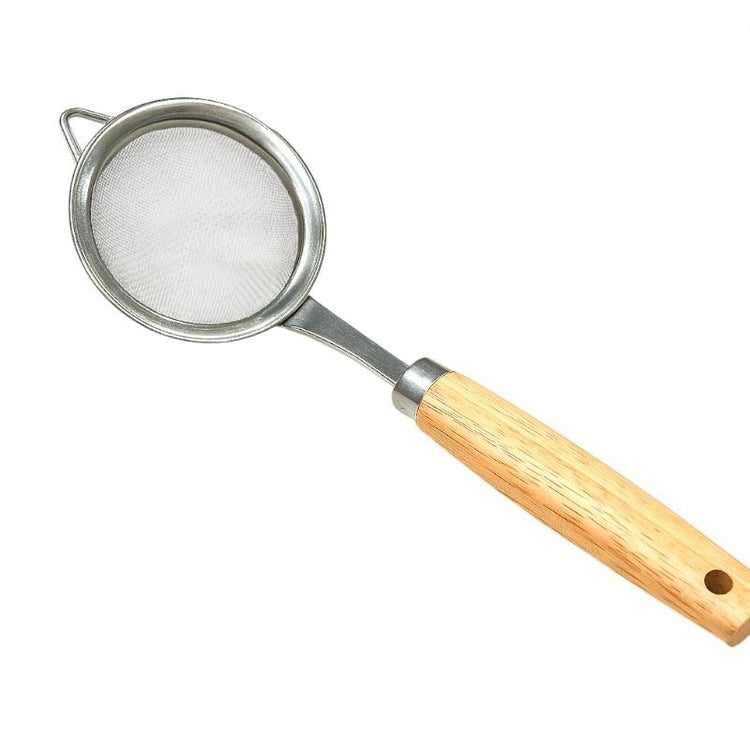 Wooden Handle Tea Strainer 726-16