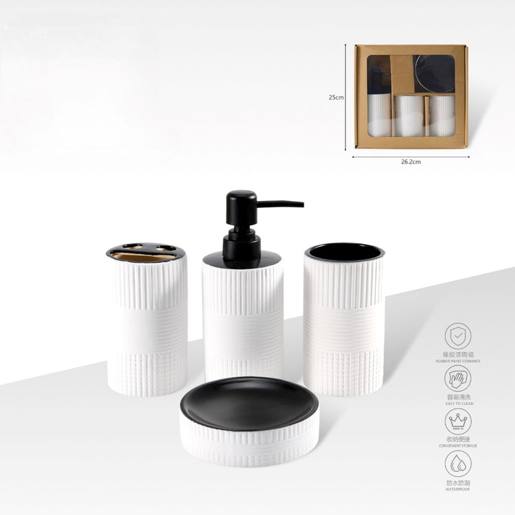 Bathroom Accessories 4pc 73154