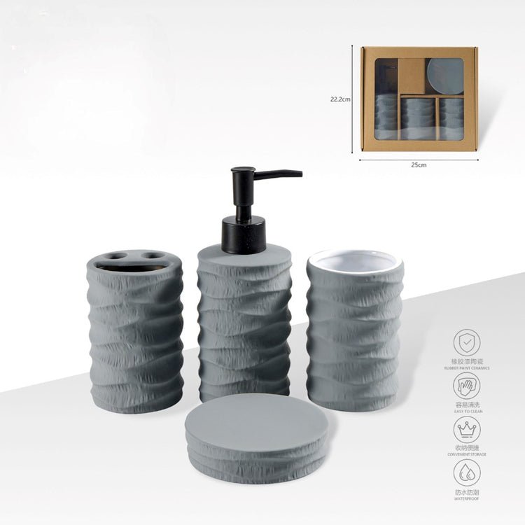 Bathroom Accessories 4pc 73157