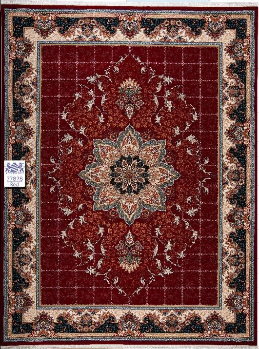 Persian Carpet 700 Reeds 2.5m x 3.5m Red 77878