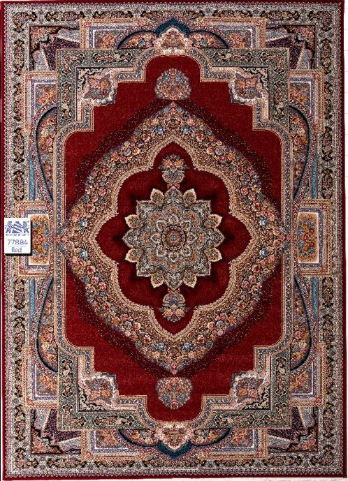 Persian Carpet 700 Reeds 2.5m x 3.5m Red 77884