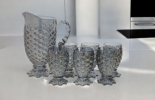 Glass Cup and Jug Set 7pc 8006-7 YJYH-L7
