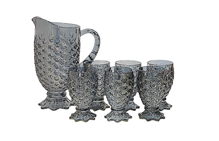 Glass Cup and Jug Set 7pc 8006-7 YJYH-L7