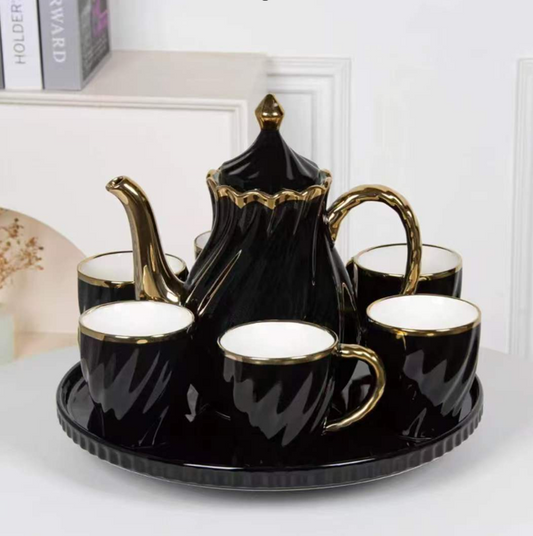 Black Tea Cup 8pc Set 803-13