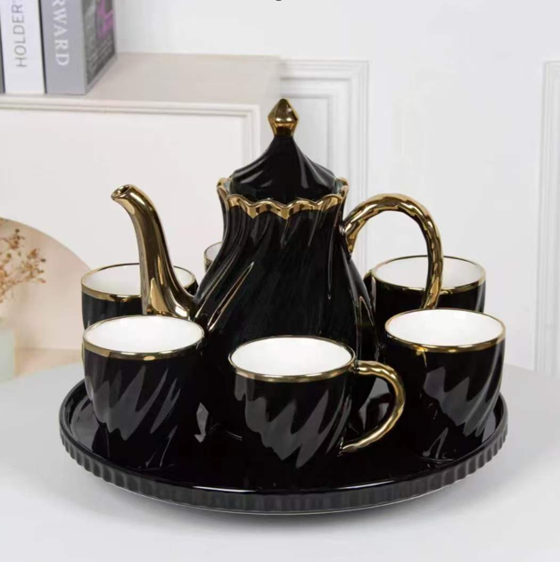 Black Tea Cup 8pc Set 803-13