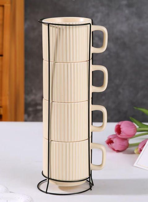 Coffee Tea Cup 5pc Set 803-14